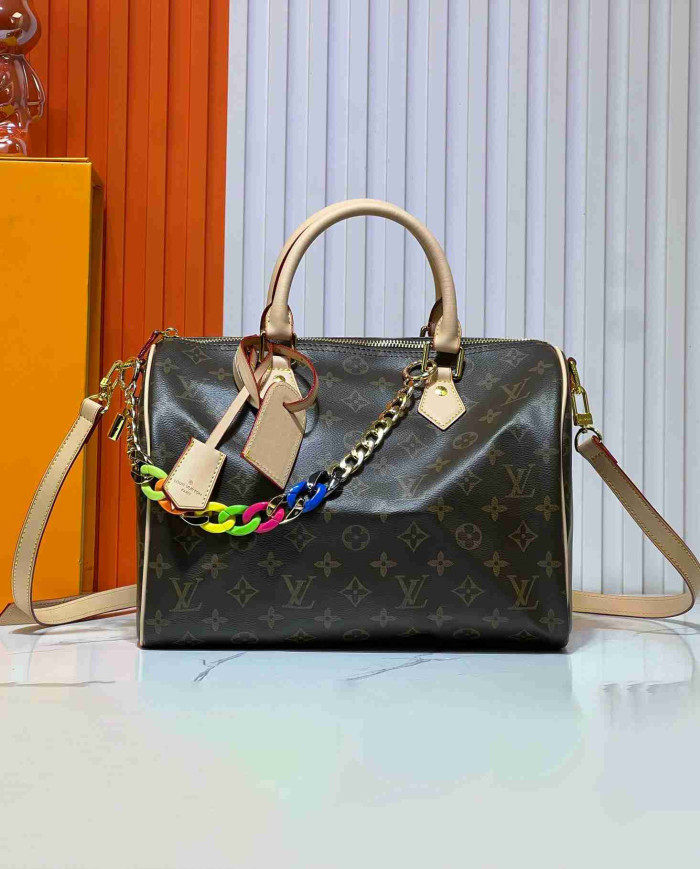 Louis Vuitton Monogram Boston Top-Handle Bag