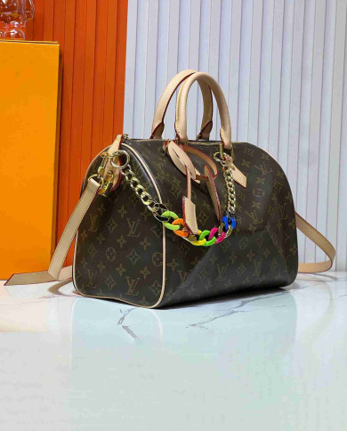 Louis Vuitton Monogram Boston Top-Handle Bag