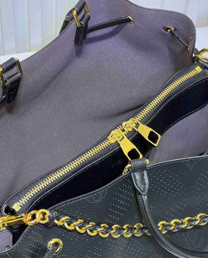 Louis Vuitton Chain Decor Top Handle Bag