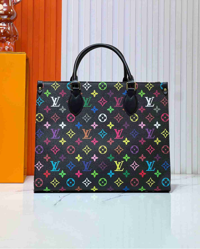 Louis Vuitton Multicolor Monogram Vertical Tote Bag