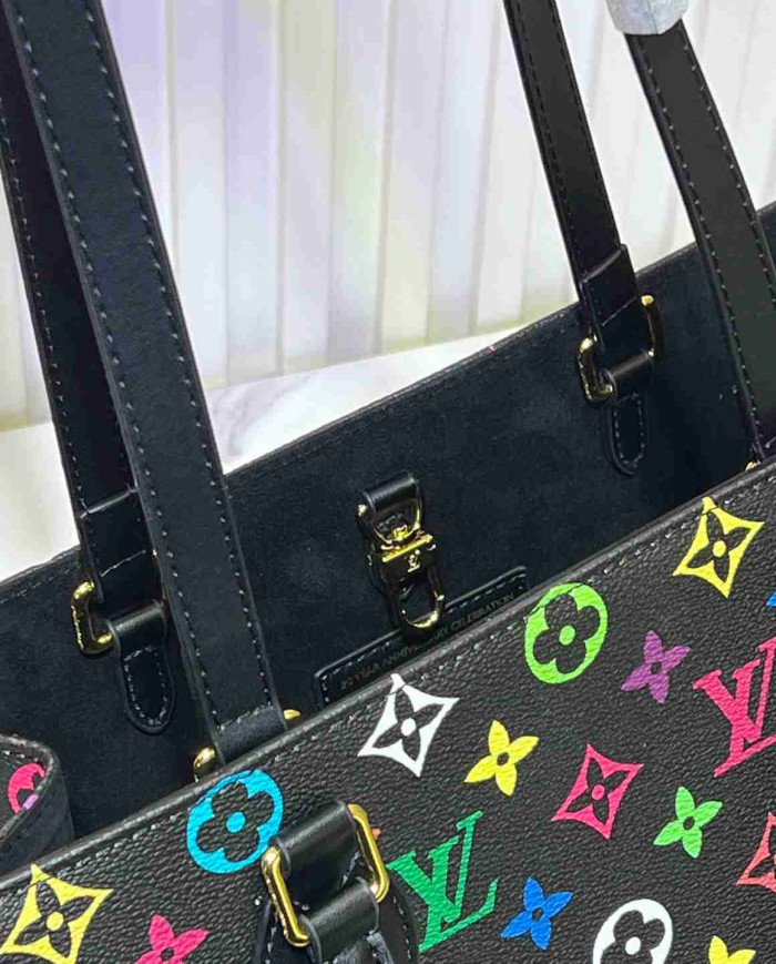 Louis Vuitton Multicolor Monogram Vertical Tote Bag