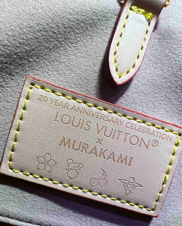 Louis Vuitton Cherry Print Vertical Tote Bag