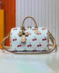 Louis Vuitton Cherry Boston Handbag