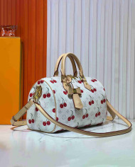 Louis Vuitton Cherry Boston Handbag