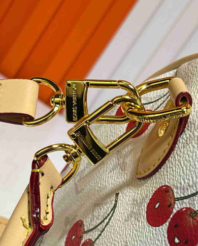 Louis Vuitton Cherry Boston Handbag