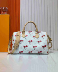 Louis Vuitton Cherry Boston Handbag