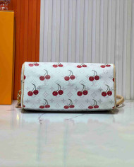 Louis Vuitton Cherry Boston Handbag