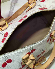 Louis Vuitton Cherry Boston Handbag