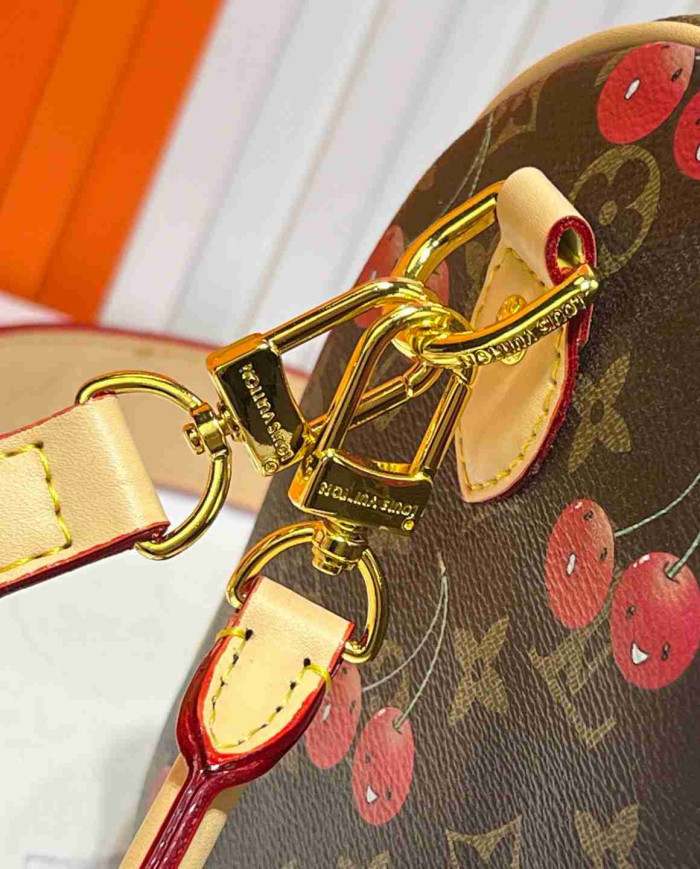 Louis Vuitton Cherry Boston Handbag