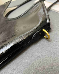 MiuMiu Patent Leather Large Shoulder Bag