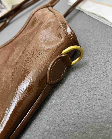 MiuMiu Patent Leather Large Shoulder Bag