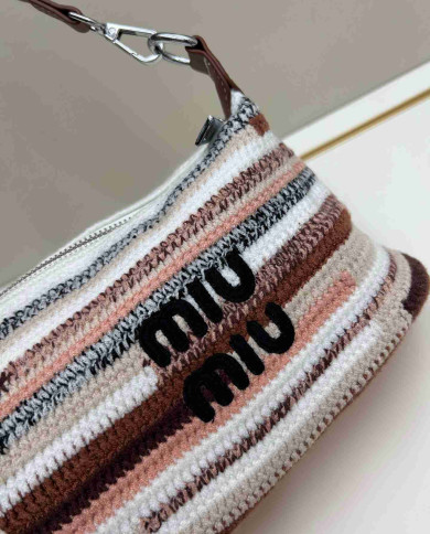 MiuMiu Knitted Shoulder Bag