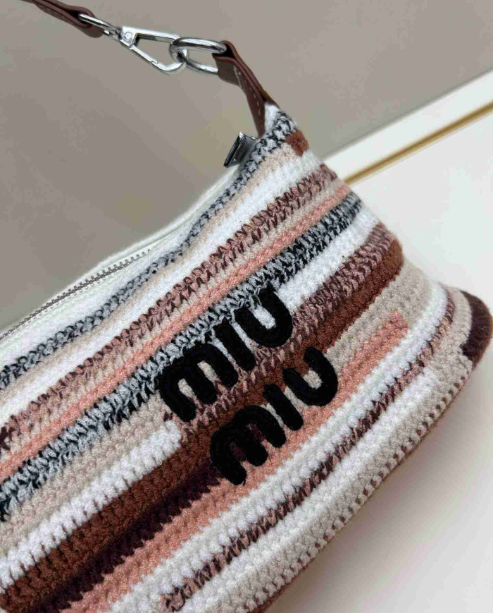 MiuMiu Knitted Shoulder Bag