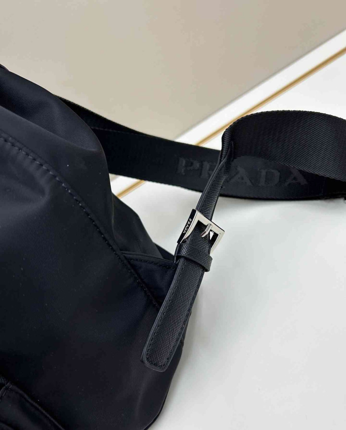 PRADA Nylon Drawstring Backpack