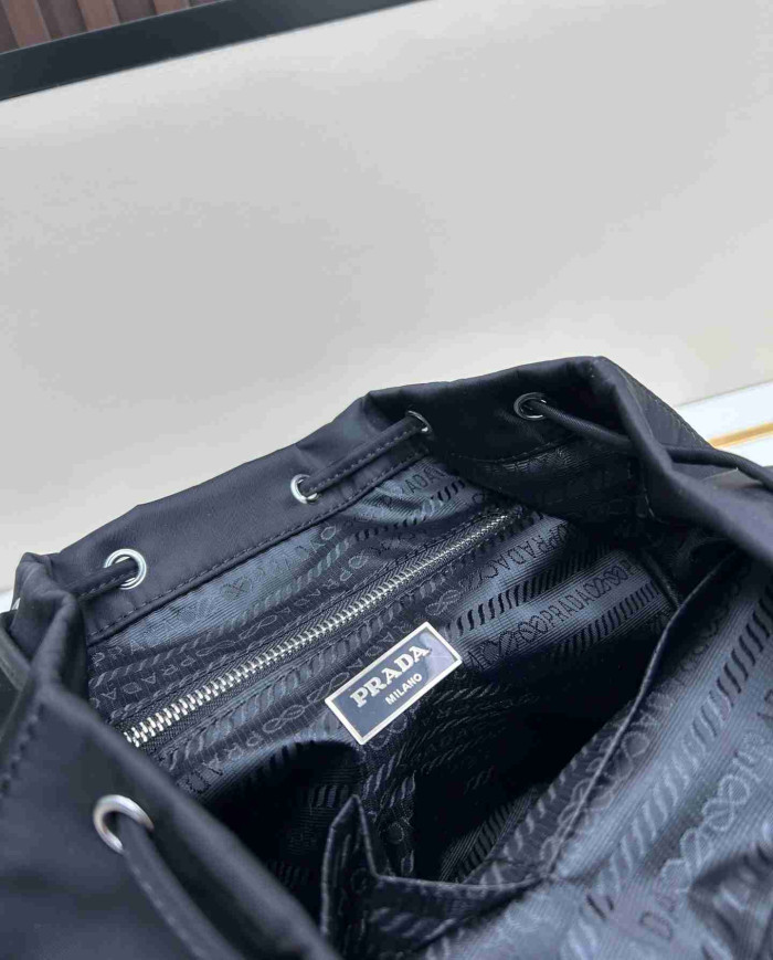 PRADA Nylon Drawstring Backpack