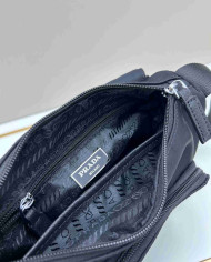 Prada Black Nylon Postman’s Crossbody Bag