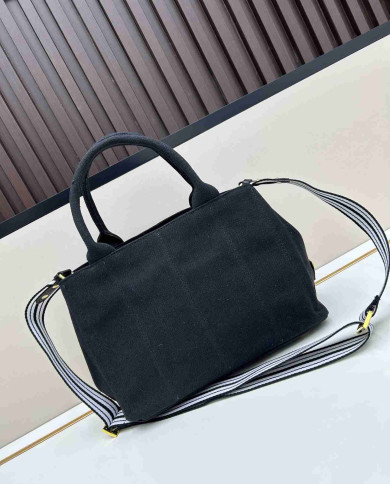 Prada Canvas Tote Bag