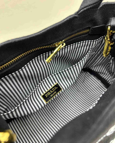 Prada Canvas Tote Bag