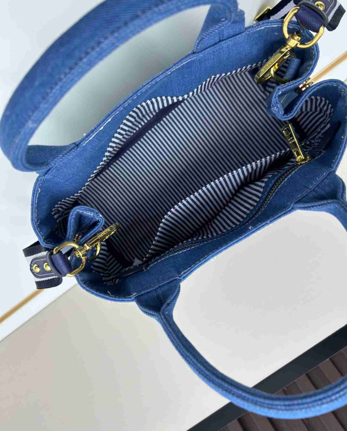 Prada Canvas Tote Bag