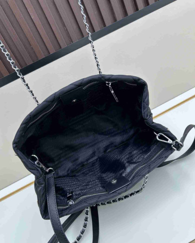 Prada Quilted Chain Tote Bag