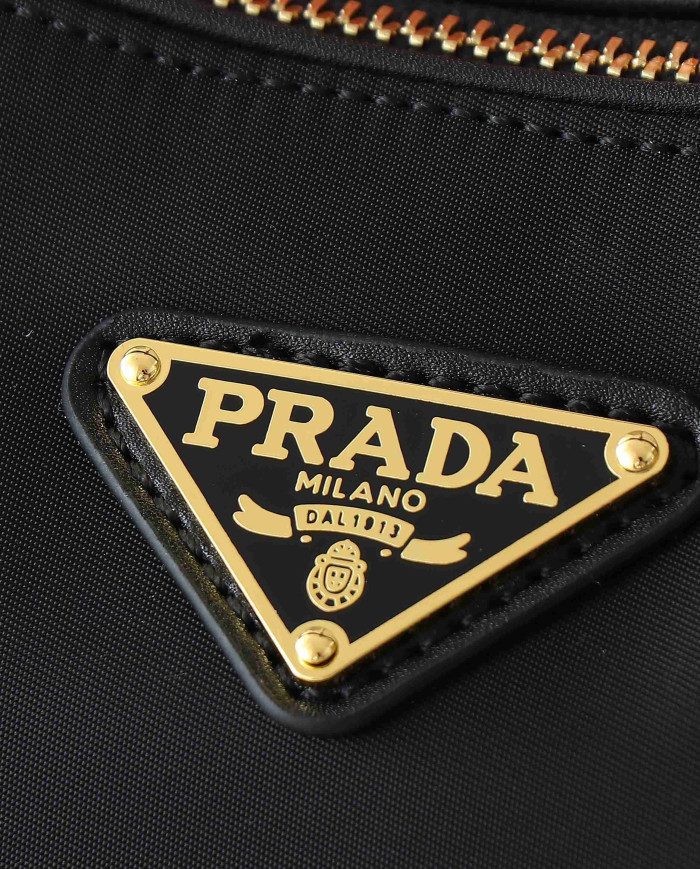 Prada Sleek Lock Hobo Shoulder Bag