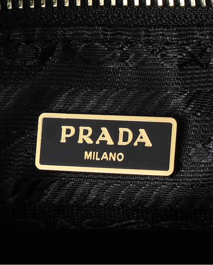 Prada Sleek Lock Hobo Shoulder Bag