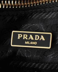 Prada Sleek Lock Hobo Shoulder Bag