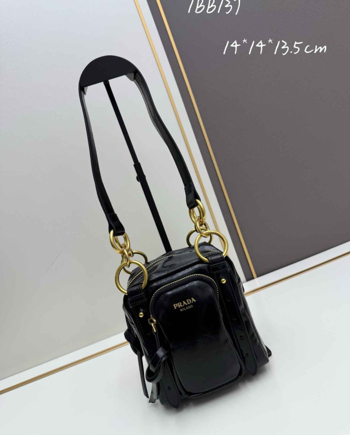PRADA Small Box Crossbody Bag