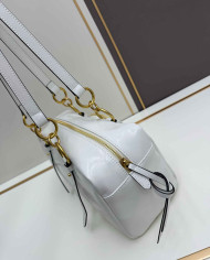 Shoulder Bag Women's Double Ring Cylinder Bag