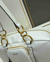 Shoulder Bag Women's Double Ring Cylinder Bag