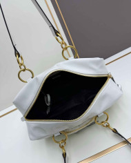 Shoulder Bag Women's Double Ring Cylinder Bag