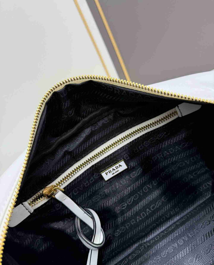 Shoulder Bag Women's Double Ring Cylinder Bag