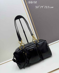 Shoulder Bag Women's Double Ring Cylinder Bag