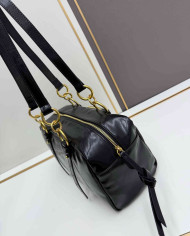 Shoulder Bag Women's Double Ring Cylinder Bag