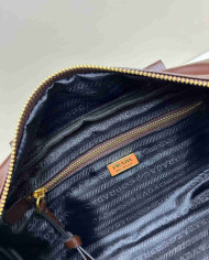 Shoulder Bag Women's Double Ring Cylinder Bag