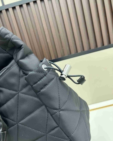 Prada Quilted Nylon Tote Bag
