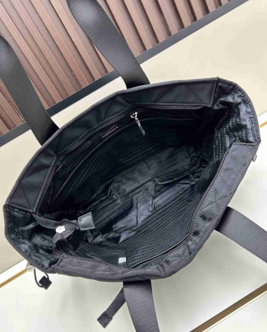 Prada Quilted Nylon Tote Bag