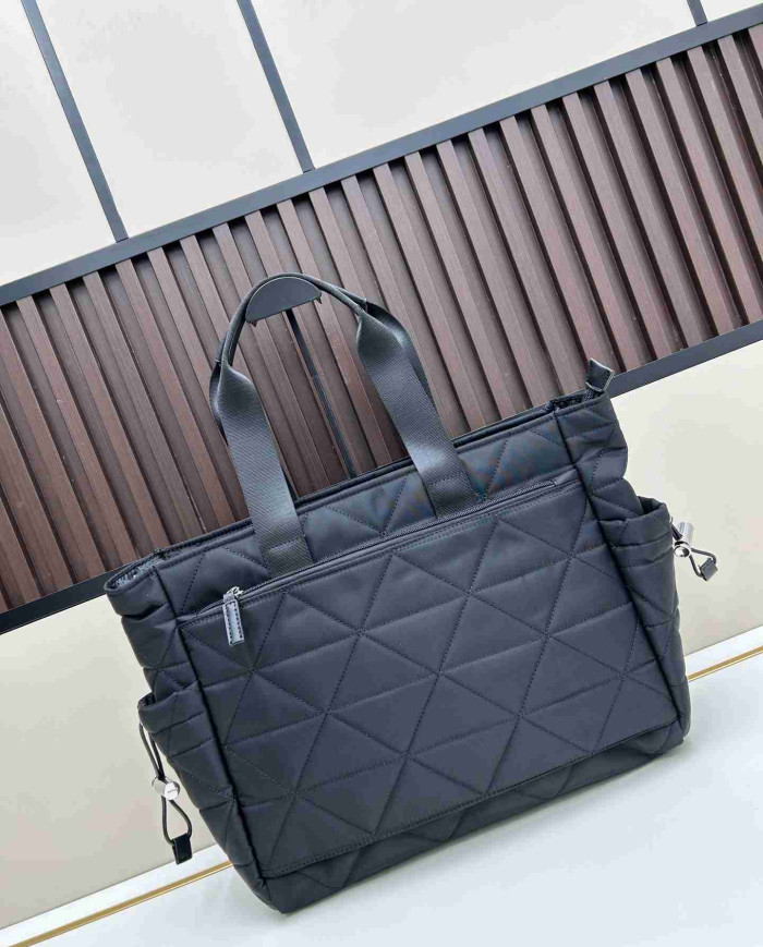Prada Quilted Nylon Tote Bag