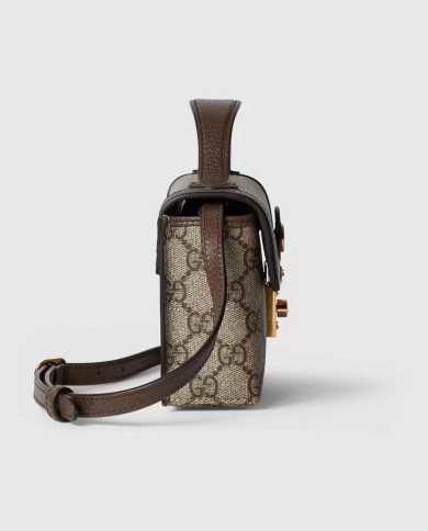 GUCCI GG Canvas Top Handle Bag