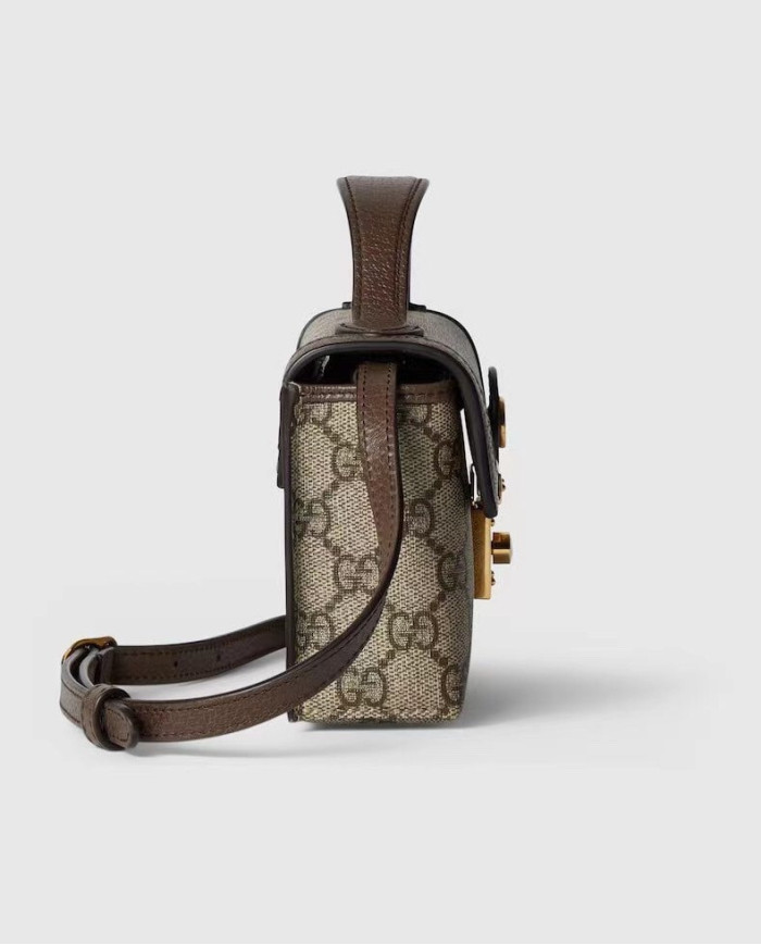 GUCCI GG Canvas Top Handle Bag