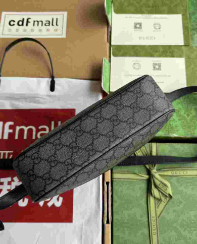 Gucci Embossed Logo Crossbody Bag