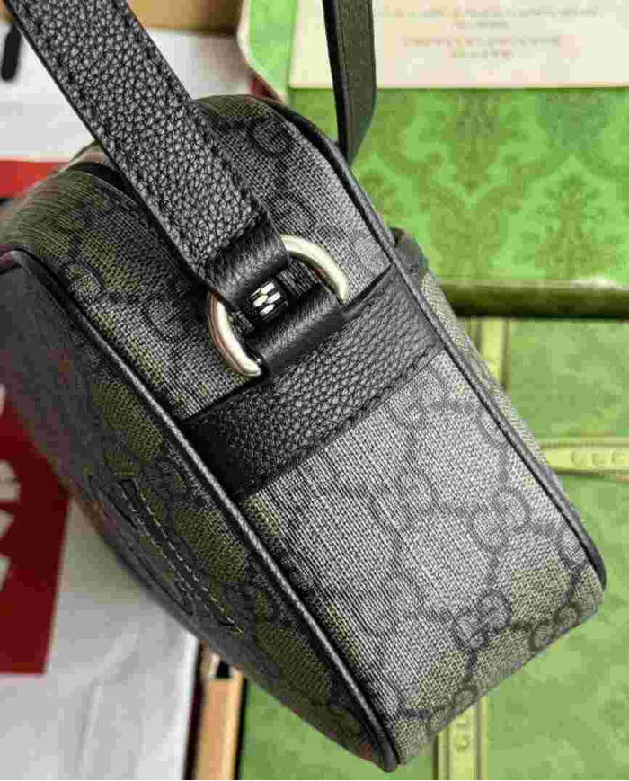 Gucci Embossed Logo Crossbody Bag