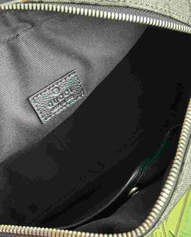 Gucci Embossed Logo Crossbody Bag