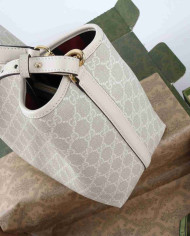 GUCCI GG Canvas Bucket Bag