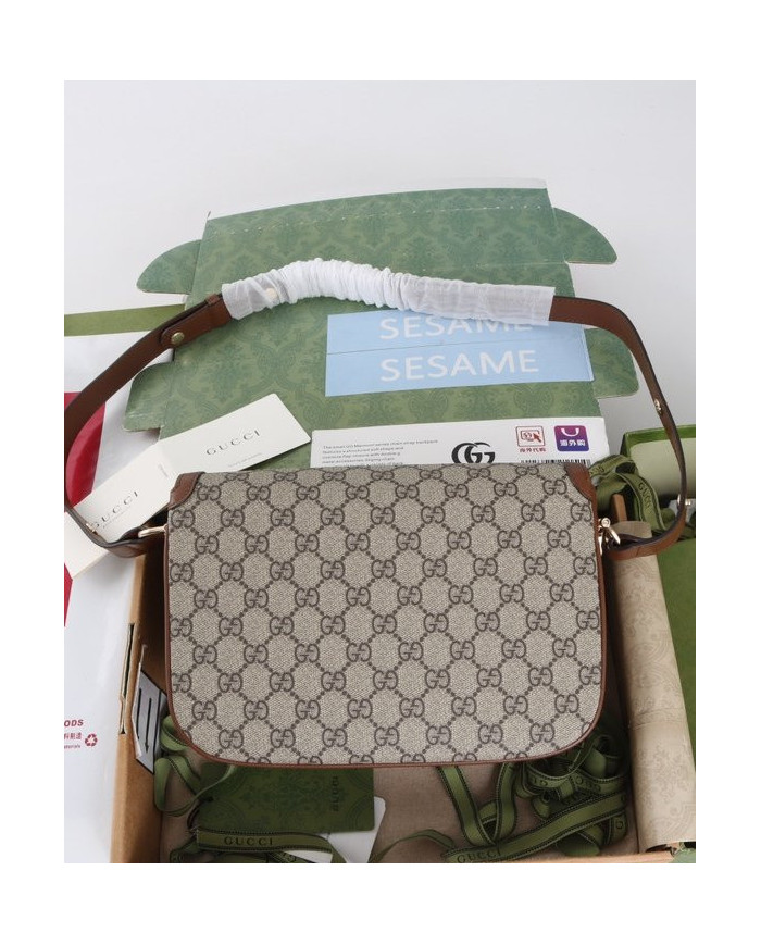 Gucci Horsebit 1955 GG Shoulder Bag