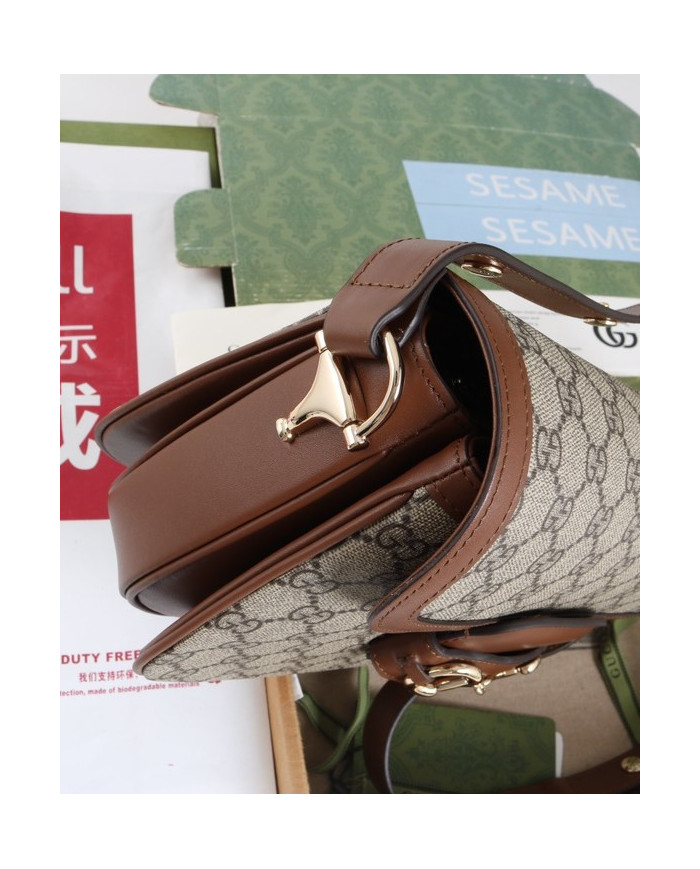 Gucci Horsebit 1955 GG Shoulder Bag