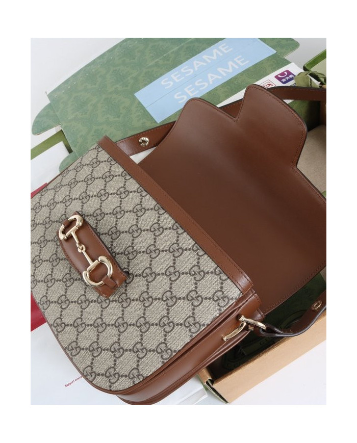 Gucci Horsebit 1955 GG Shoulder Bag