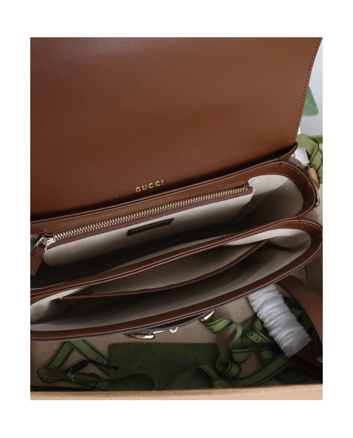 Gucci Horsebit 1955 GG Shoulder Bag