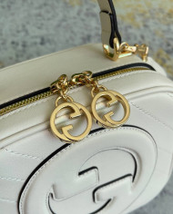 Gucci Small Round Leather Shoulder Bag