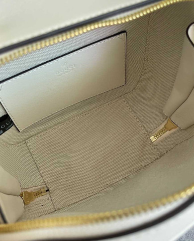 Gucci Small Round Leather Shoulder Bag